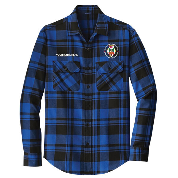 W668 - EMB - W113E004 - Flannel Shirt Thumbnail