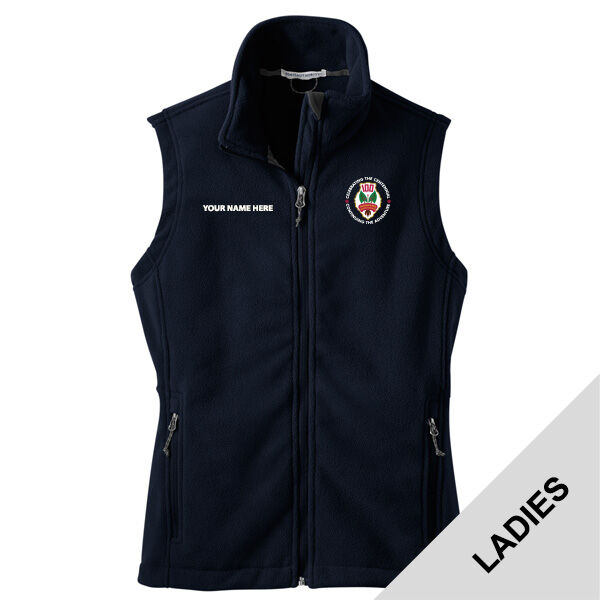 L219 - EMB - W113E004 - Ladies Fleece Vest Thumbnail