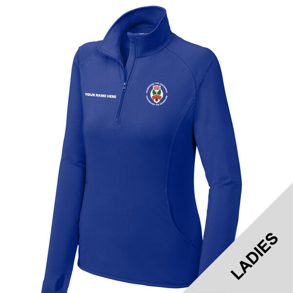 LST850 - EMB - W113E004 - Ladies 1/4 Zip Pullover Thumbnail