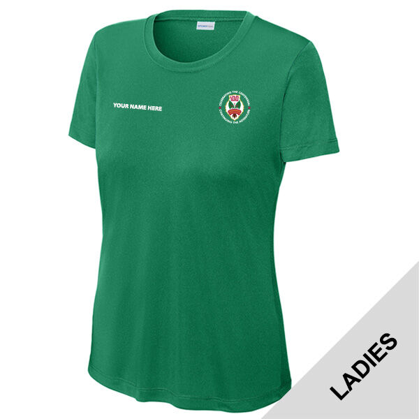 LST350 - EMB - W113E004 - Ladies Wicking T-Shirt Thumbnail